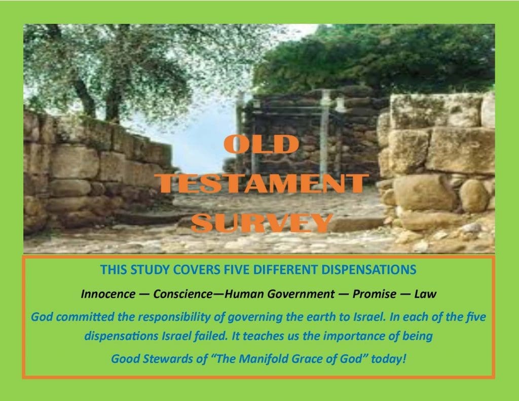 OLD TESTAMENT SURVEY LANDSCAPE